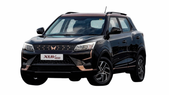 CARBLAZER Portable & Semi-Automatic Full Body Car Covers, Heavy Duty Device, 100% Dust & WATER PROOF, Anti-Theft & Scratch Proof Covers, custom fit for Mahindra XUV400
