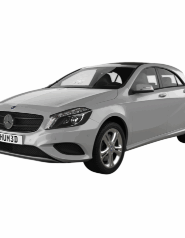 CARBLAZER Portable & Semi-Automatic Full Body Car Covers, Heavy Duty Device, 100% Dust & WATER PROOF, Anti-Theft & Scratch Proof Covers, custom fit for Mercedes Benz A Class (W176)