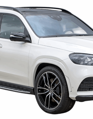 CARBLAZER Portable & Semi-Automatic Full Body Car Covers, Heavy Duty Device, 100% Dust & WATER PROOF, Anti-Theft & Scratch Proof Covers, custom fit for Mercedes Benz Gls