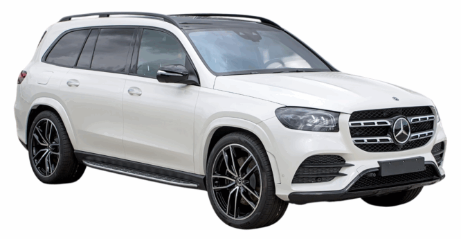 CARBLAZER Portable & Semi-Automatic Full Body Car Covers, Heavy Duty Device, 100% Dust & WATER PROOF, Anti-Theft & Scratch Proof Covers, custom fit for Mercedes Benz Gls