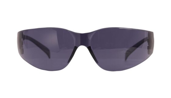 Safety Goggles with Smoked Lens – Anti-Scratch, Impact Resistant, Multipurpose Eye Protection for Riding, Dust & Construction